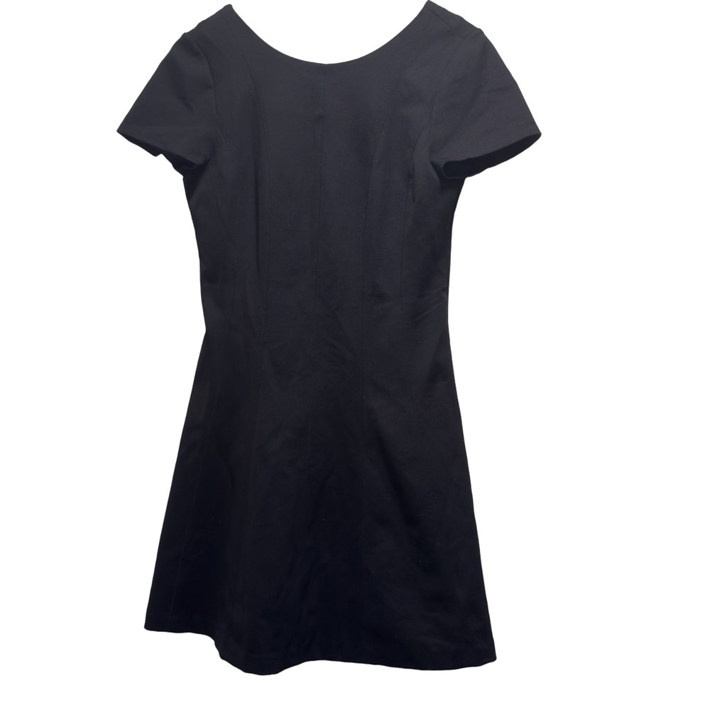 Black Banana Republic dress with Silver zipper back size 10